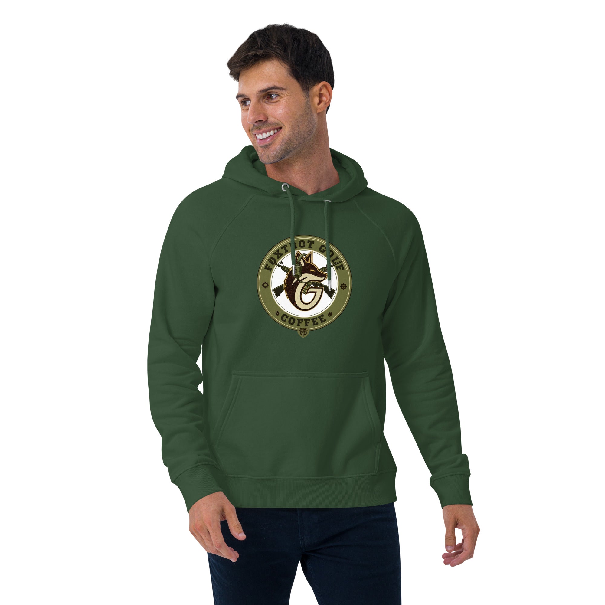 FR2 GOLF Ponte fabric LogoMessage Hoodie | ヤマダウェブコム